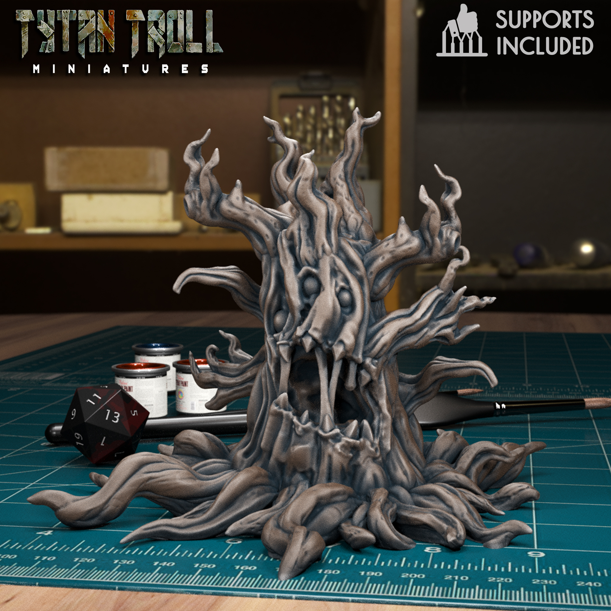 Haunted Tree 02 [Pre-Supported]